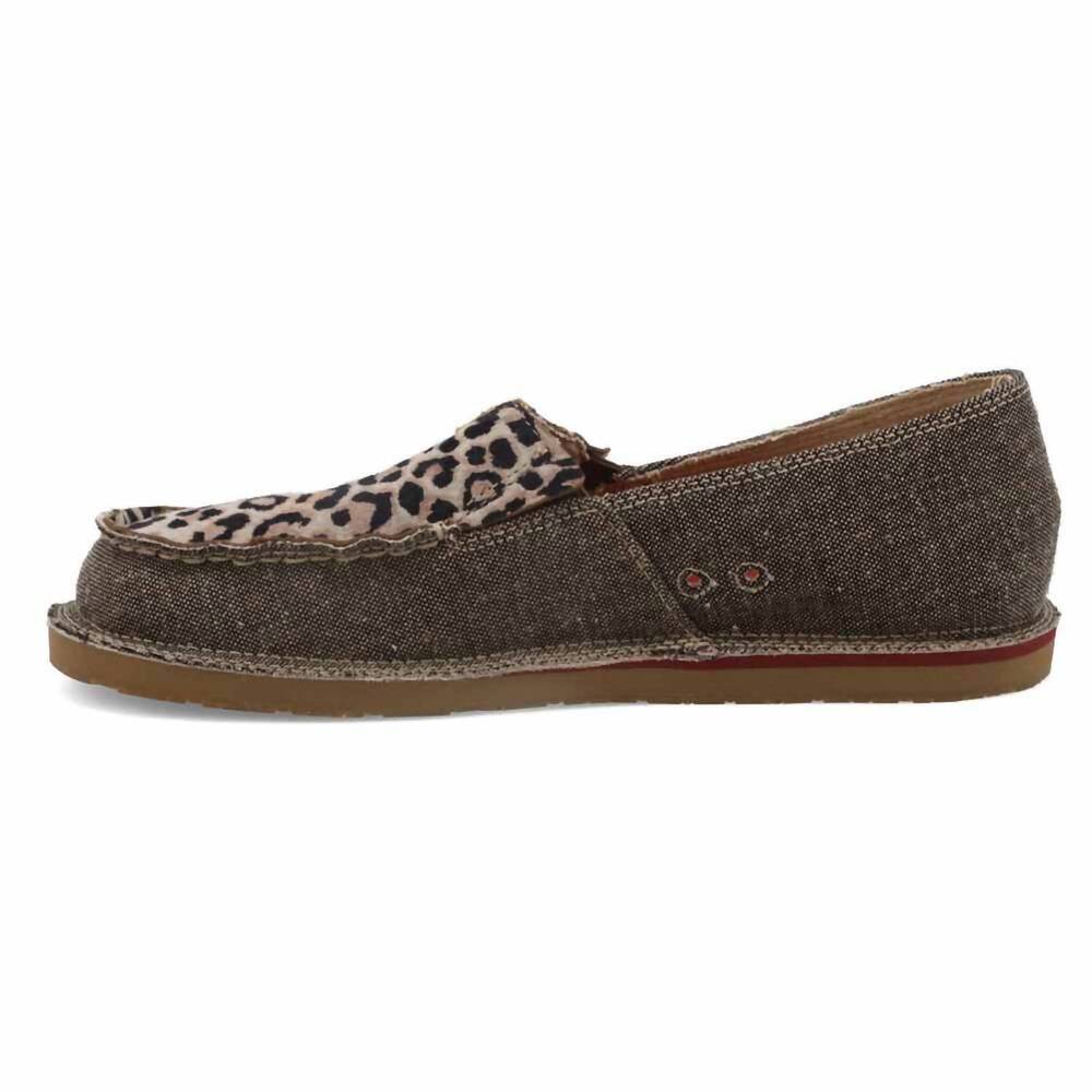 NEW TWISTED X women's slip-on loafers in dust leopard - Picture 2 of 4